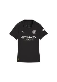 Puma - Damska koszulka wyjazdowa Manchester City 25/26 PUMA Black. Kolor: czarny. Sport: piłka nożna