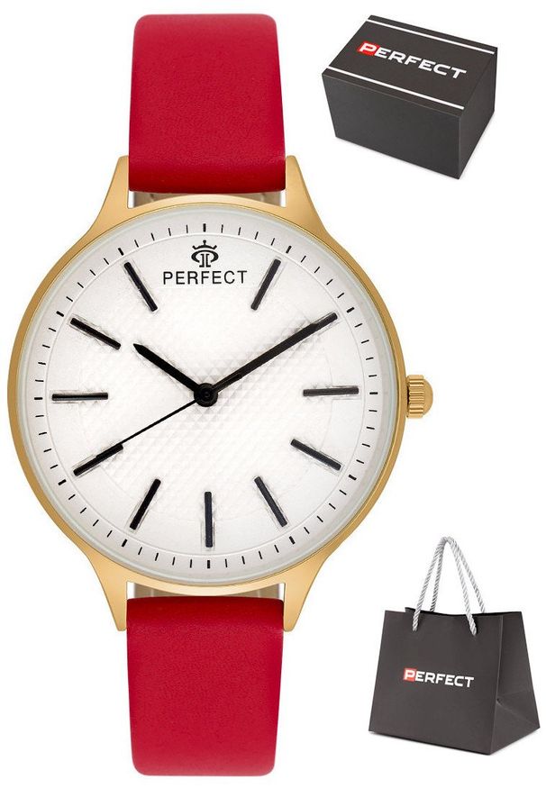 Zegarek Perfect E357-04 damski modowy czytelny .