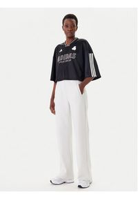 Adidas - adidas T-Shirt Tiro Cut 3-Stripes JG4097 Czarny Oversize. Kolor: czarny. Materiał: syntetyk #3