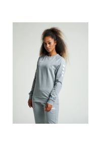 Bluza do piłki ręcznej damska Hummel Go Cotton Sweatshirt Woman. Kolor: szary