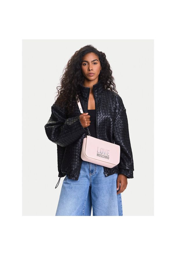 Love Moschino - Torebka LOVE MOSCHINO. Kolor: różowy