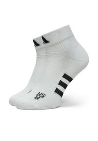 Adidas - adidas Skarpety wysokie unisex Performance Light Mid-Cut Socks 3 Pairs HT3445 Biały. Kolor: biały. Materiał: bawełna #4