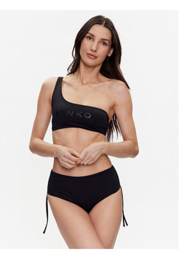 Pinko Góra od bikini Ballo 101041 A0S4 Czarny. Kolor: czarny. Materiał: syntetyk