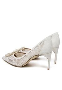 MALONE SOULIERS Szpilki Monroe 70-10 Biały. Kolor: biały. Materiał: materiał. Obcas: na szpilce #3