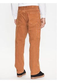 Levi's® Spodnie materiałowe Stay Loose 55849-0034 Brązowy Loose Fit. Kolor: brązowy. Materiał: bawełna