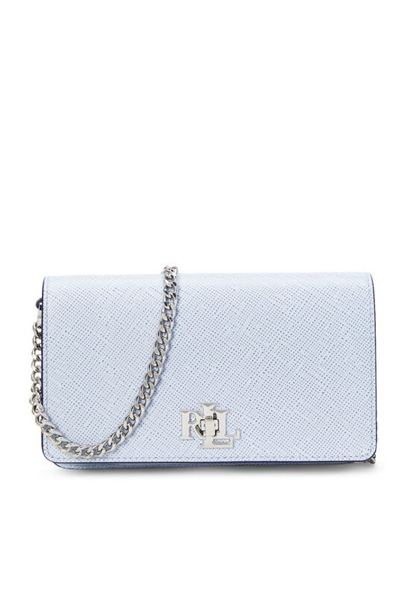 Lauren Ralph Lauren - LAUREN RALPH LAUREN Torebka 432966784003 Błękitny. Kolor: niebieski. Materiał: skórzane