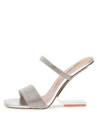 Steve Madden Klapki Lotus-R Sandal SM11002986-04004-968 Srebrny. Kolor: srebrny