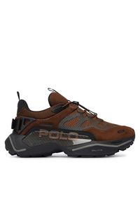 Sneakersy Polo Ralph Lauren. Kolor: brązowy