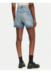 G-Star RAW - G-Star Raw Szorty jeansowe Clean Edge D28386-E205 Niebieski jasny Regular Fit. Kolor: niebieski. Materiał: bawełna #5