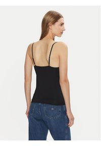 Lauren Ralph Lauren - LAUREN RALPH LAUREN Top 4L0186 Czarny Slim Fit. Kolor: czarny. Materiał: syntetyk #5