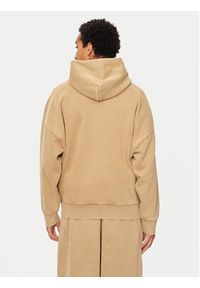 Under Armour Bluza UA Icon 1386552 Beżowy Loose Fit. Kolor: beżowy. Materiał: bawełna #5
