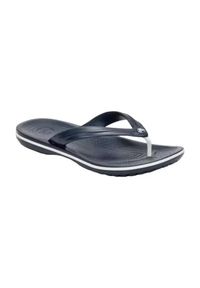 Japonki Crocs Crocband Flip, Dla obu płci. Kolor: niebieski. Materiał: materiał, syntetyk