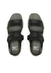 sorel - Sorel Sandały KINETIC™ Impact Slingback Heel 2030481 Czarny. Kolor: czarny. Materiał: skóra #4