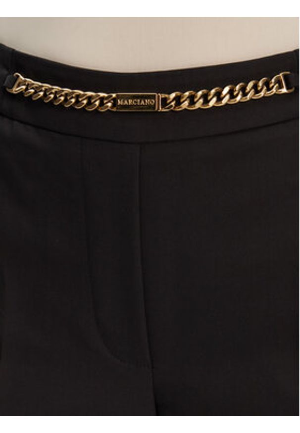 Marciano Guess Spodnie materiałowe 5GGB17 7311A Czarny Regular Fit. Kolor: czarny. Materiał: bawełna