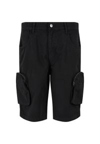 Krótka workowata cargo Urban Classics. Kolor: czarny. Materiał: bawełna. Długość: krótkie. Sezon: lato #1