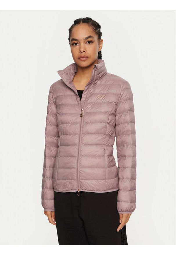 EA7 Emporio Armani Kurtka przejściowa 6DTB28 TNGPZ 0341 Różowy Regular Fit. Kolor: różowy. Materiał: syntetyk