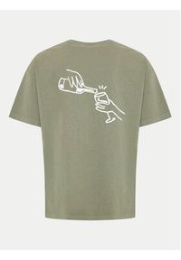!SOLID - Solid T-Shirt Ismail 21108240 Zielony Regular Fit. Kolor: zielony. Materiał: bawełna
