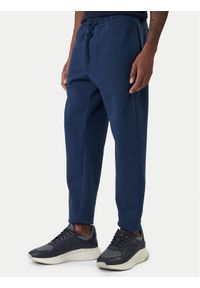 BOSS Spodnie dresowe Sechup 50533392 Niebieski Regular Fit. Kolor: niebieski. Materiał: bawełna #1