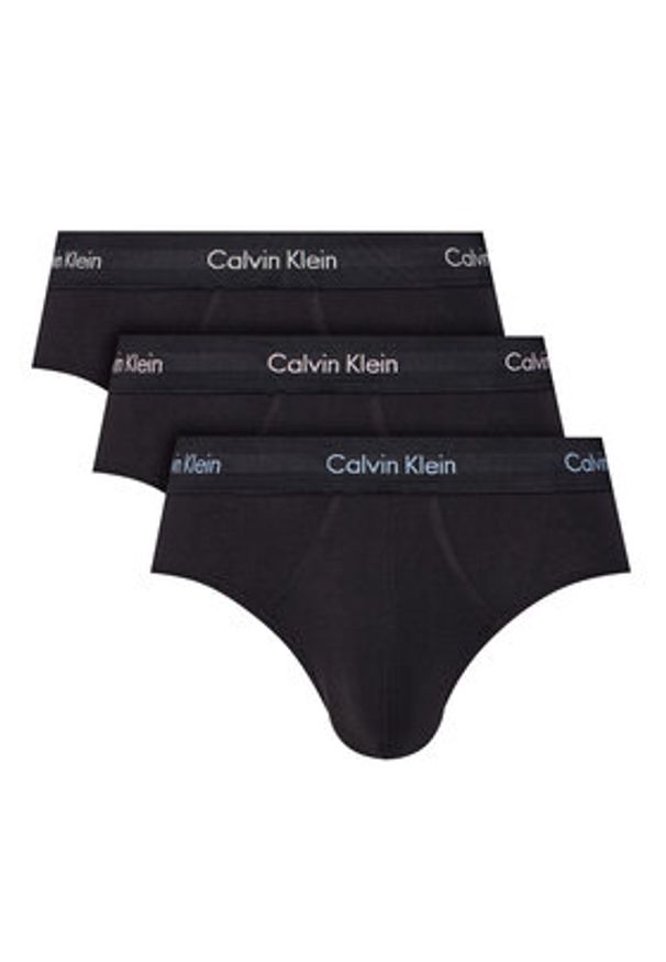 Calvin Klein Underwear Komplet 3 par slipów 0000U2661G Czarny. Kolor: czarny. Materiał: bawełna