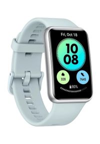 HUAWEI - Smartwatch Huawei Watch Fit 2 Active niebieski. Rodzaj zegarka: smartwatch. Kolor: niebieski. Materiał: mesh, skóra, guma. Styl: klasyczny, elegancki, sportowy