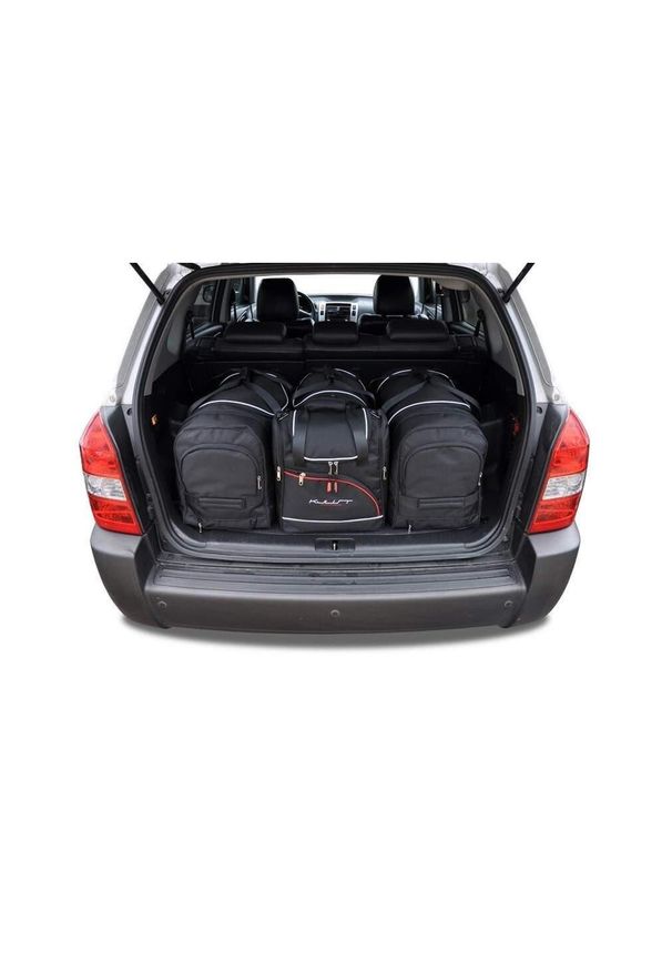 KJUST - Torby Do Bagażnika Hyundai Tucson 2004-2010 4Szt Kjust. Kolor: czarny. Styl: sportowy