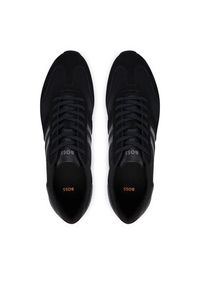 BOSS Sneakersy Levon 50568468 Czarny. Kolor: czarny. Materiał: skóra, zamsz #6