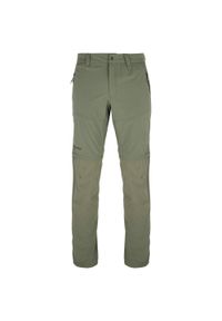 Męskie spodnie outdoorowe Kilpi HOSIO-M. Kolor: zielony