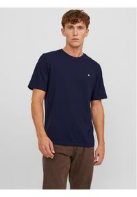 Jack & Jones - Jack&Jones T-Shirt Paulos 12245087 Niebieski Standard Fit. Kolor: niebieski. Materiał: bawełna #1