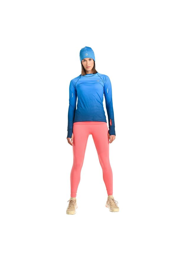 NESSI SPORTSWEAR - Legginsy multisportowe Damskie Nessi Sportswear Ultra Oddychające. Kolor: pomarańczowy