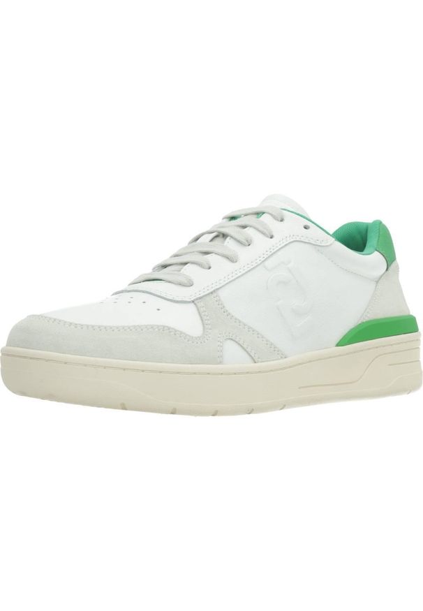 Liu Jo - Kapcie LIU-JO WALKER 01 SNEAKER Biały. Kolor: biały. Materiał: tkanina, skóra. Sport: turystyka piesza