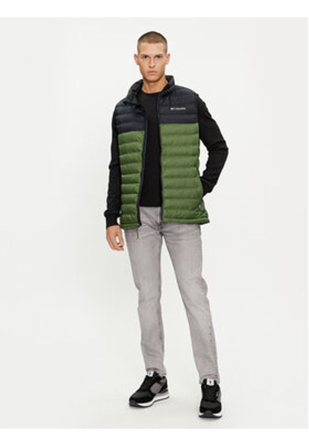 columbia - Columbia Kamizelka Powder Lite™ 1748031 Zielony Regular Fit. Kolor: zielony. Materiał: syntetyk
