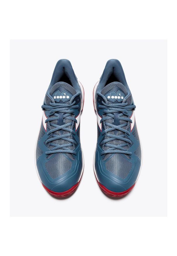 Buty tenisowe męskie Diadora B.Icon 2 clay. Kolor: wielokolorowy, biały, czerwony, zielony, niebieski. Sport: tenis