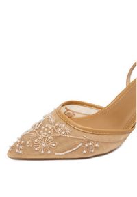 DeeZee Czółenka CEO-CD25-09-3 Beżowy. Kolor: beżowy. Materiał: materiał #8