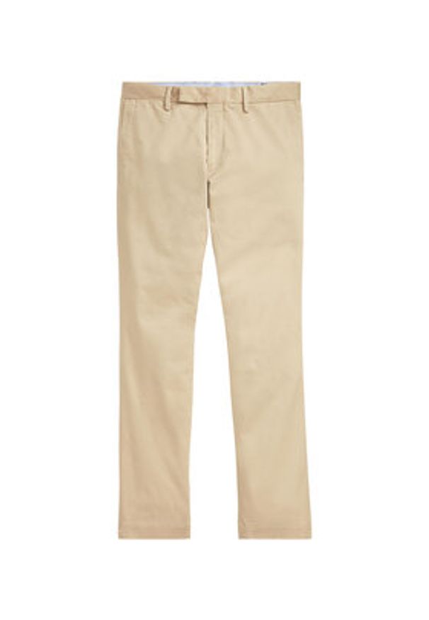 Polo Ralph Lauren Chinosy 710644988009 Beżowy Slim Fit. Kolor: beżowy. Materiał: bawełna