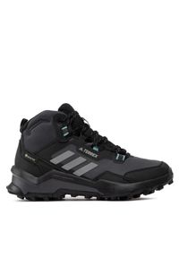 Adidas - adidas Trekkingi Terrex Ax4 Mid Gtx GORE-TEX FZ3149 Czarny. Kolor: czarny. Materiał: materiał