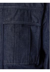 Hugo - HUGO Kurtka jeansowa 50542915 Granatowy Relaxed Fit. Kolor: niebieski. Materiał: bawełna #2