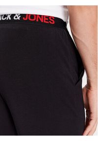 Jack & Jones - Jack&Jones Spodnie piżamowe 12244401 Czarny Regular Fit. Kolor: czarny. Materiał: bawełna #3
