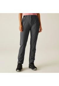Regatta - Damskie spodnie podróżne Light Packaway. Kolor: szary. Materiał: tkanina. Sezon: lato. Sport: turystyka piesza #1