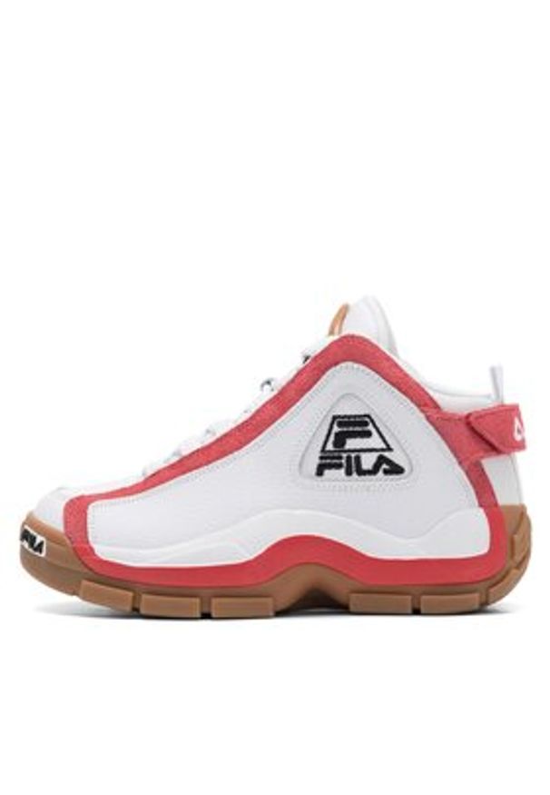 Fila Sneakersy Grant Hill 2 Euro Basket Mid Wmn FFW0197.13041 Biały. Kolor: biały. Materiał: materiał