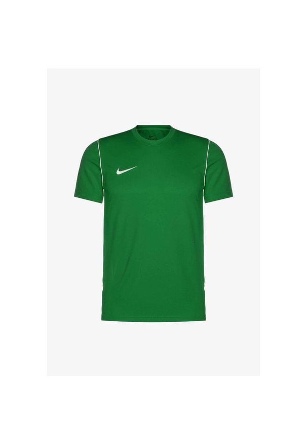 Koszulka treningowa męska Nike Park 20. Kolor: biały, wielokolorowy, zielony. Długość rękawa: krótki rękaw. Długość: krótkie. Sport: piłka nożna
