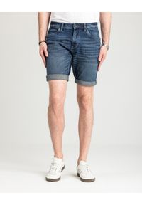 Męskie Krótkie Spodenki Tom Tailor TTJosh Regular Slim Jeans Short 1044973. Okazja: na spacer, na co dzień. Materiał: jeans. Długość: krótkie. Sezon: lato. Styl: wakacyjny, elegancki, casual, klasyczny #1