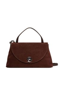 Coccinelle Torebka Toc Coccinellenikla Suede Bim E1 TOC 18 01 01 Brązowy. Kolor: brązowy. Materiał: skórzane, zamszowe
