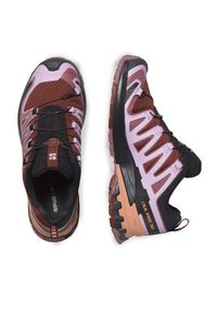 salomon - Salomon Trekkingi Xa Pro 3D V9 L47589300 Bordowy. Kolor: czerwony. Materiał: materiał #4