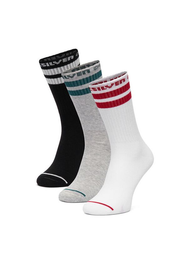 Skarpety długie Quiksilver. Wzór: kolorowy