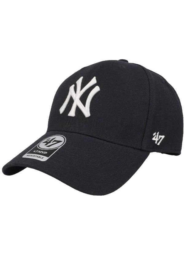 47 Brand - Czapka z daszkiem dla dorosłych MLB New York Yankees MVP Cap. Kolor: niebieski. Styl: sportowy