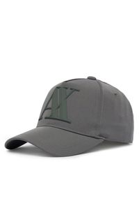 Czapka z daszkiem Armani Exchange. Kolor: szary #1