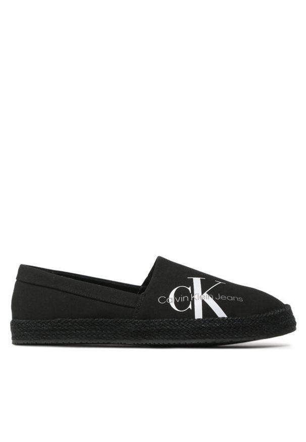 Calvin Klein Jeans Espadryle Espadrille Co YM0YM00726 Czarny. Kolor: czarny. Materiał: materiał