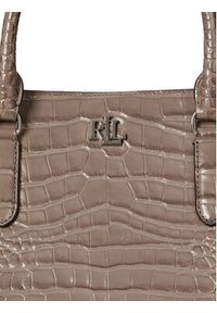 Lauren Ralph Lauren - LAUREN RALPH LAUREN Torebka Marcy 431942189010 Brązowy. Kolor: brązowy. Materiał: skórzane #3