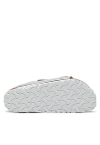 Birkenstock Klapki Arizona Metallic 1005961 Srebrny. Kolor: srebrny. Materiał: skóra