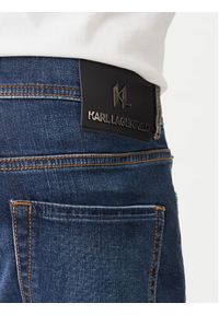 Karl Lagerfeld - KARL LAGERFELD Jeansy 265501 500843 Granatowy Slim Fit. Kolor: niebieski #3